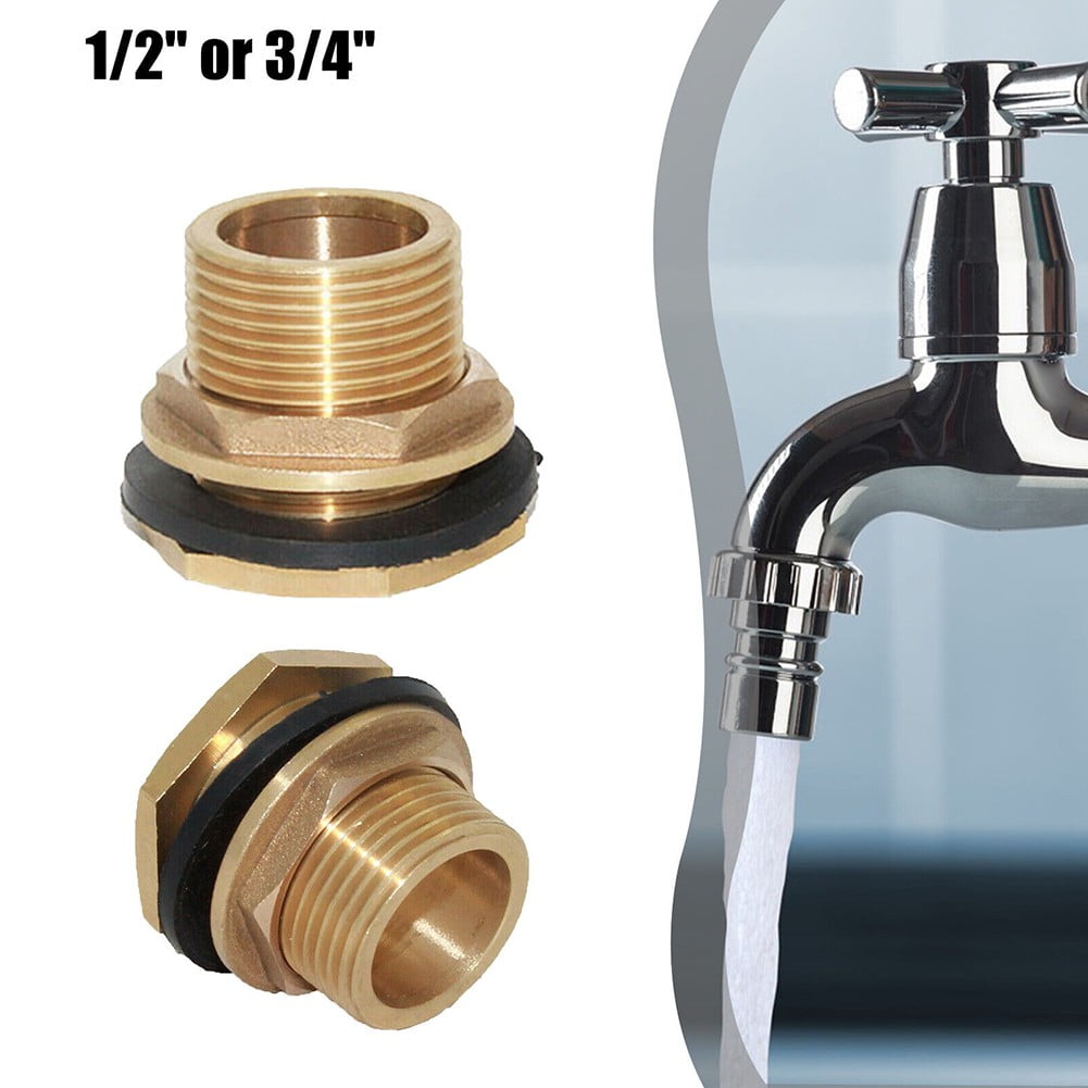 Water Butt Water Tank Tap Buckets Connector Brass Bib Tap Click-lock Fitting 45720 Smile Home 45659