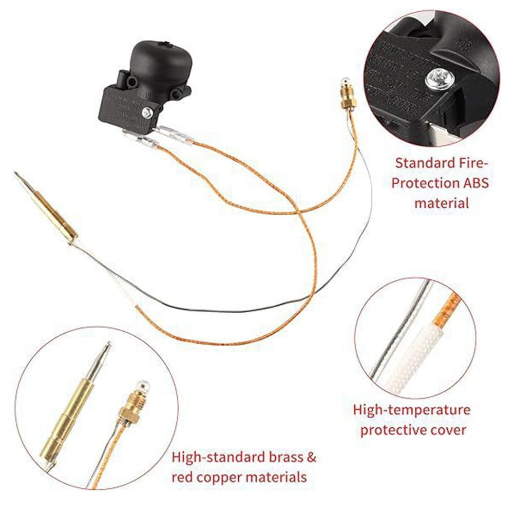 Outdoor Patio Heater Thermal Coupler for Propane powered Outdoor Indoor Heating 3pcs