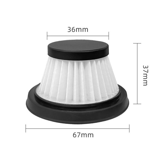 Luolandi 8/4PCS Washable & Reusable Replacement HEPA Filter High-Efficiency Filtration For Duck Compact-Cordless Vacuum Cleaner Parts