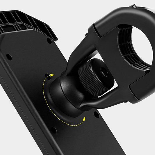 Adjustable Motorcycle Phone Holder With Silicone Protection For Secure Locking Pink.
