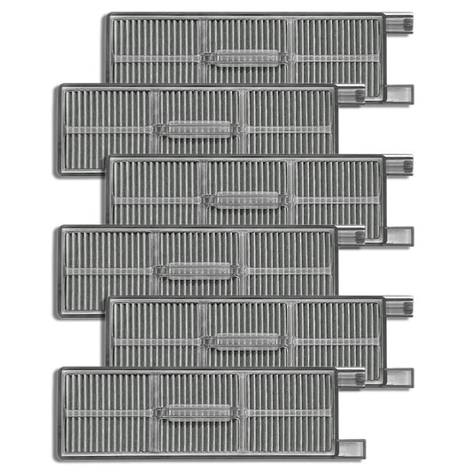 2/6 Pcs Robot Vacuum Cleaner Spare Part Filter For Mova G30/G30 Ultra/G30 Pro/G20 Master Replacement Robot Sweeper Spare Part 6 PACK