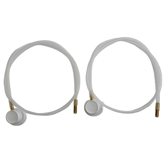 2Pcs Fluid Film Nozzle Extension Hose for Aerosol Cans Spray 50Cm.