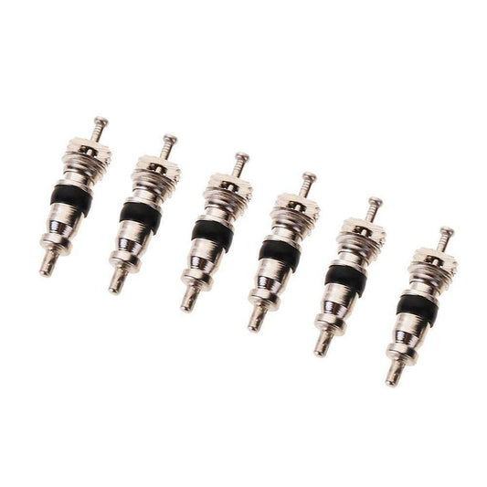 9Pcs Air Conditioning Valve Cores+1Pc Remover Tool A/C Repair Kit