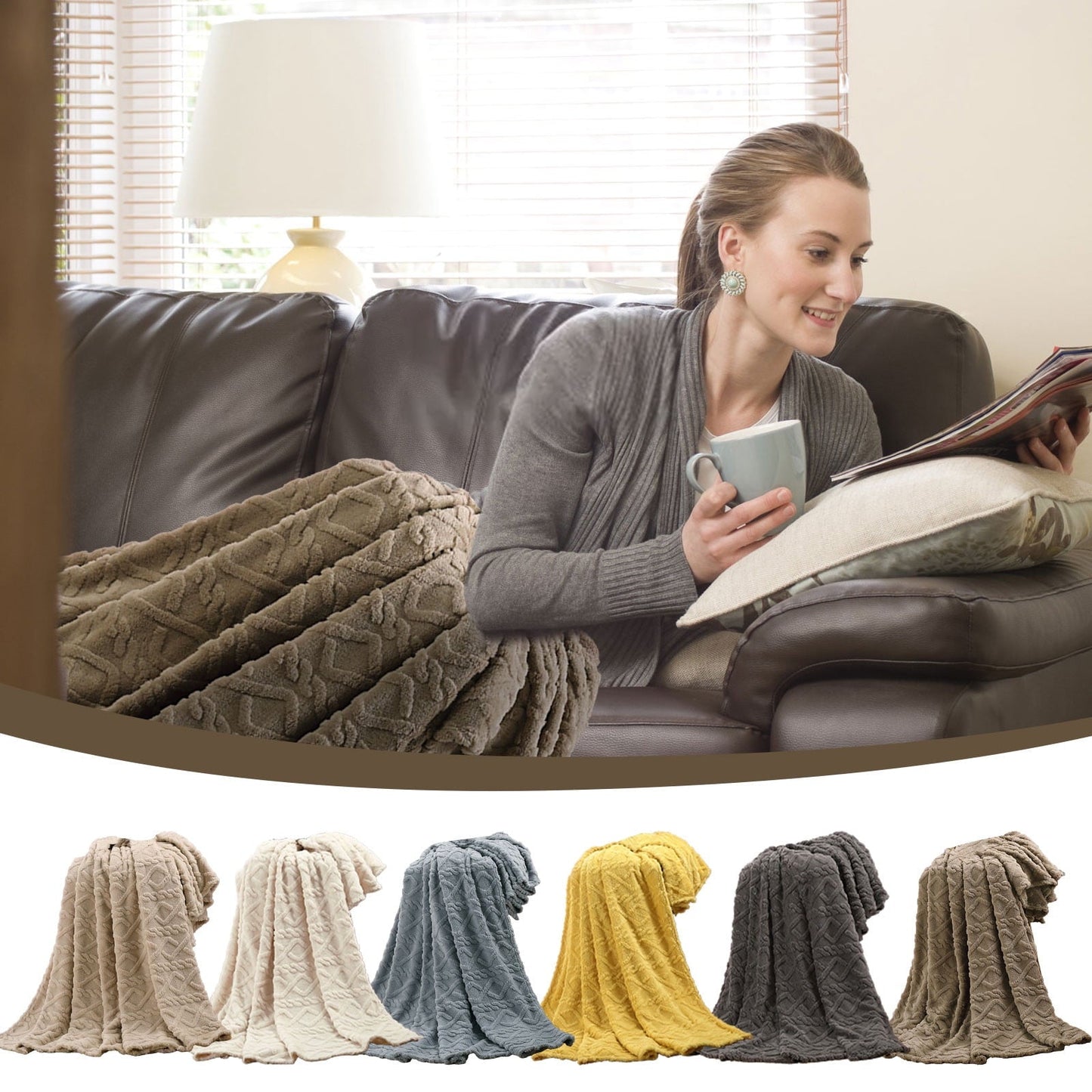 Warm Blankets for Winter, Winter Blankets Queen Size,King Blankets for The Bed, Winter Blankets Queen Size,Super Soft Throw Blankets, Silky Flannel Fleece Bed Blanket Gray