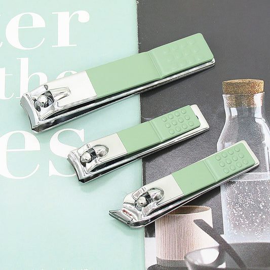 12 in 1 Piece Nail Clipper and Facial Care Tool Set - Manicure, Pedicure and Beauty Tool Set for Fingernail Toenail and Face Grooming Travel, Nail Cutters Scissors Kit for Manicure Tools Green