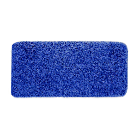 Washable Runner Rug for Bedroom Living Room Rug - 40 x 15.7 Inch Bath Mats Red Soft Fluffy Hallway Runner Rug, Non-Slip Indoor Carpet for Kitchen Laundary Room Decor Entryway Bathroom Blue