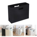 Magazine Basket Holder, Document File Holder Organizer, File Folder, Newspaper Storage Bin Organizer for Home or Office, Home or Office,4.33x12.59x9.64 4.33" x 12.59" x 9.64" White