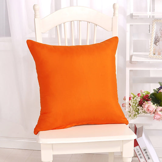 2PC 45*45cm Orange Pillow Covers - 18x18 Inch Set for Home Decor | Order Note: 2-Piece Shipment | Decorative Throw Pillow Cases for Couch, Sofa, and Bed(Orange) Orange