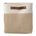 Transparent Zipper Clothing Storage Bag - Heavy-Duty Organizer for Blankets, Linen, Bed Sheets, Clothes & Pillows | Space-Saving Compression Bag Storage for Closet(11.81"DX9.05"WX5.9"H) Z1-Beige