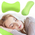 38cm×20cm Bone-Shaped Office Nap Pillow - Soft Foam Headrest for Travel, Plane, Car, Sofa & Bed | Portable Backrest Pillow with Soft Fabric for Comfortable Lunch Break Naps Office & Home(red) green