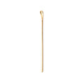 Stainless Steel Coffee Stirring Spoon, Heavy Duty Beverage Cocktail Stirrers, Reusable Stir Cocktail Drink Mixing Swizzle Stick, Tiny Salt Condiment Spoon (Black/1 Pcs) 0.47x8.85 0.47" x 7.55" Silver