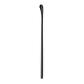Stainless Steel Coffee Stirring Spoon, Heavy Duty Beverage Cocktail Stirrers, Reusable Stir Cocktail Drink Mixing Swizzle Stick, Tiny Salt Condiment Spoon (Black/1 Pcs) 0.47x8.85 0.47" x 8.85" Silver