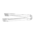 1Pcs Plastic Serving Tongs, 6.3 Inches Disposable Clear Plastic Tongs, Small Serving Tongs,Kitchen Mini Tongs,Small Serving Utensil Tongs For Party Food Buffet Appetizer Salad Catering Ice,(1PCS) 5PCS