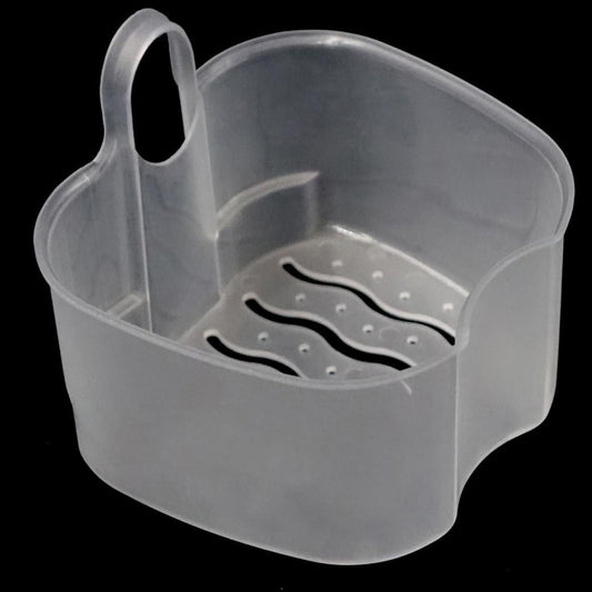1Pcs Denture Bath Case Cup ,Dental Retainer Cleaner Case, Bath Box Mouthguard Storage Holder,Denture Case Box Holder Storage Soak Container With Strainer Basket For Travel Cleaning,(Dark Blue) Dark Blue