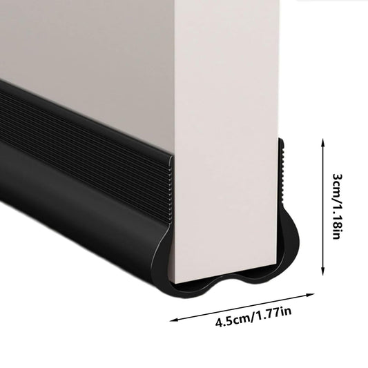 Door Stopper, Door Sweep for Bottom of Door, Door , Weather Stripping Door Seal, Door Filler Soundproof, Dust , Noise Stopper, 1 Pcs, 39.61x1.77x1.18 39.61" x 1.77" x 1.18" Brown