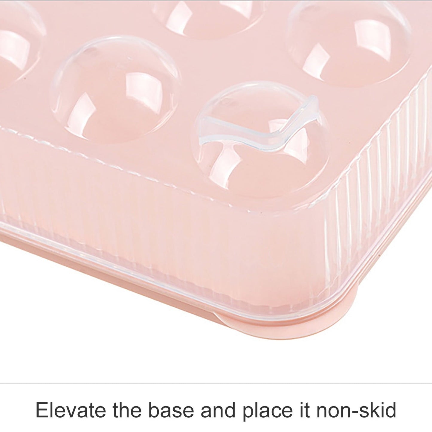 Deviled Egg Containers with Lid, Stackable Deviled Egg Box for 24 Eggs, Clear Egg Holder for Fridge with Lid, Portable Plastic Egg Tray for Party, Easter Eggs Tray, 1 Pcs, 11.81x9.06x2.24 11.81" x 9.06" x 2.24" Green