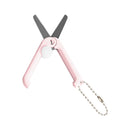 1 Pcs Mini Folding Scissors With Key Chain,1.85 Inch Keychain Scissors,Small Foldable Scissors,Portable Pocket Travel Scissors,Retractable Shears For Cutting, Scrapbooking, Crafting,(A,1.85x0.71 in) D