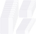 Sticky notes - Page markers - Index tabs - Sticky notes - Bookmarks - Transparent - Tabs - Office supplies - School supplies - Study - Writable - Notebooks - Agenda refill - White - 12 pieces.
