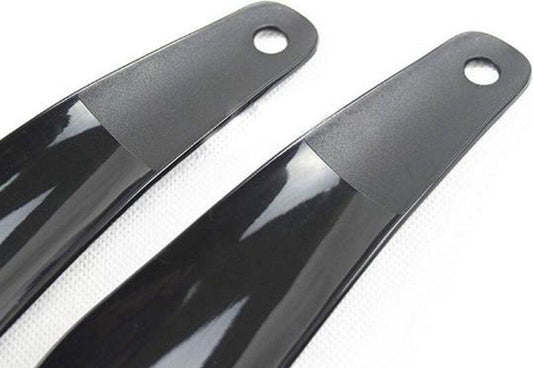 Plastic Shoehorn 16 CM | Shoe Entry Aid | Shoe Accessories | BLACK.