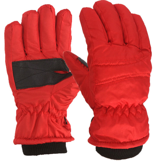 GXWEA 2T Gloves Kids Waterproof Gloves Kids Gloves Winter Gloves Thick Gloves Stretchy Warm Gloves Boys Girls 6-11 Year 7-12 Year AHA1 kids snow gloves Red