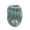 Cat Sweaters Kitty Sweater for Cats Knitwear,Small Dogs Kitten Clothes Male and Female,High Stretch,Soft,Warm Dog Clothes for Small Dog and Cat Winter M Green