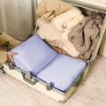 Chmadoxn Ultra Space Saving Self Compression Organizer Bags, Comforter Storage Bag, Compression Bags for Storage, Large Moving Bags, Compression Organizer for Blankets,Comforter,Down Jacket 16×7×12 in Gray