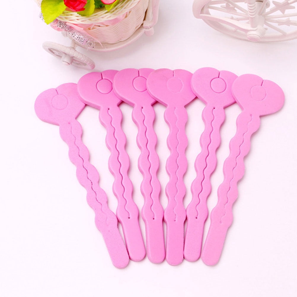 HOOWIFFY Sponge Rollers for Hair DIY Styling Wavy Hair for Women Home Use 24pcs