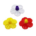 Darzheoy Hummingbird Feeders Replacement Flowers, 5Pcs Feeding Ports Replacement Bird Feeder Replacement Parts for Hummingbird Feeder Hanging Feeder, Red White