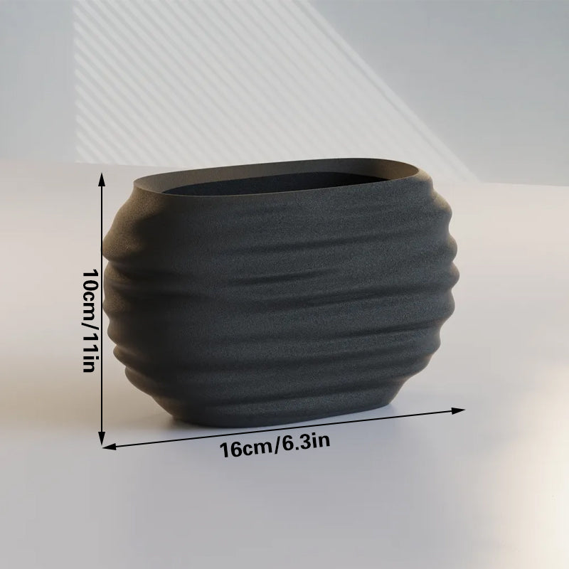 3D Printed Modern Pen Holder and Brush Cup -
marble color