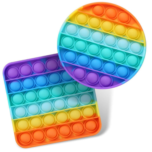 Puzzle Finger Bubble Fun Toy-Round.