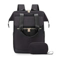 BLACK Korean-style Fashion Compact Backpack, Multi-functional & Large Capacity, Lightweight & Easy to Carry, Fits Daily Commute, Lunch Outings, and Short Trips.