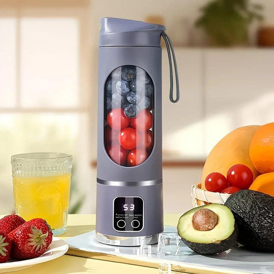 (Purple)Portable USB Charging Blender & Juicer - Easy to Clean, Suitable for Fruit and Vegetable Drinks, Smoothies - Capacity Ranging from 10.14 oz to 16.91 oz.