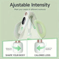 Smart Counting Buttocks and Leg Trainer. Adjustable resistance for precise activation of glute and inner thigh muscles. Features anti-slip design—your essential home fitness tool for body shaping, effortlessly tracking workout repetitions.(GREEN)