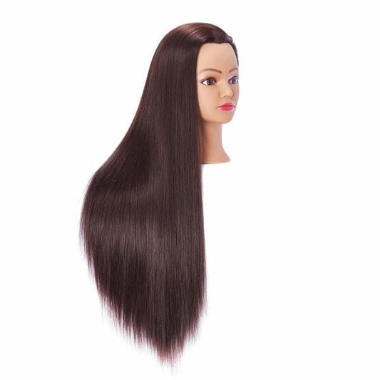 65CM Mannequin Head Hairdressing Training Cosmetology Mannequin.