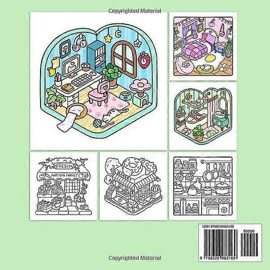 Coloring Book for Adults and Teens, Super Cute Patterns for Relaxation.