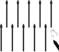 10pcs S Pen Nibs for Samsung Galaxy Tab S6 with Installation Tool Compatible with Samsung Galaxy Tab S7 & S7 Plus S8 & S8 Plus (Black) Black.