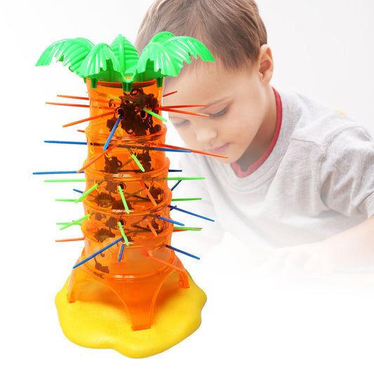 Monkey Tree Climbing - Educational game for children - Fun logic game for family parties.