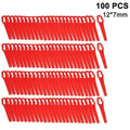 100 pcs Plastic Grass Trimmer Blades Cordless Trimmer Blades.
