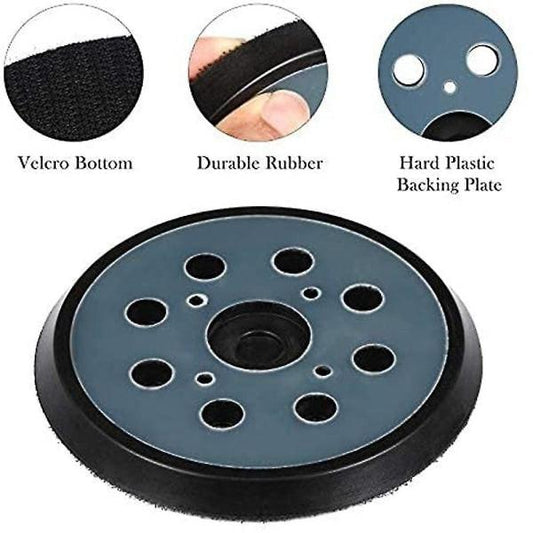 pcs 125 mm sanding disc 8-hole sandpaper sandpaper accessories with Dwe6423/6423k Dwe6421/6421k null none.