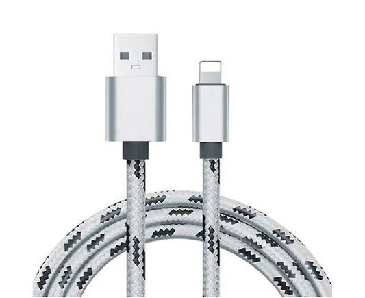 5-pack 2m Braided Lightning Cables, Compatible with iPhone 11 13 14, Charging and Data Cable.