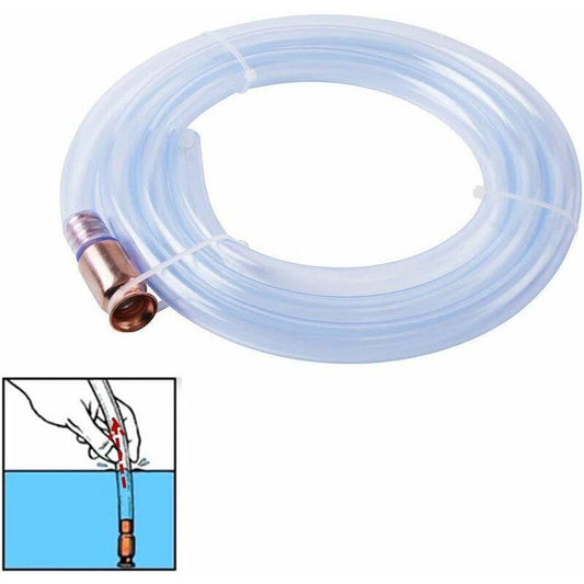 Siphon Hose Pump Automatic Water Jiggler Liquid Transfer Self-priming Shaker Pump Hose 180CM.