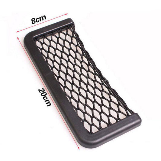 Car Phone Mesh Pocket, Use as Car Glasses Holder and Smartphone Holder or Organizer - Car Storage Net with Universal Mesh Design - New and Improved.