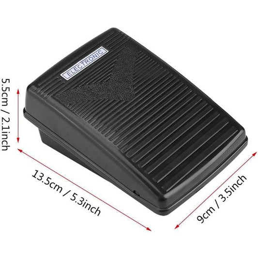 Sewing Machine Foot Pedal, Sewing Machine Pedal with Cord for Home Sewing, Compatible with Singer, JUKI, Husqvarna Viking, Elna, etc (EU).