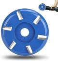 Wood router, wood milling, stump grinder angle grinder wood router 6 teeth chainsaw.