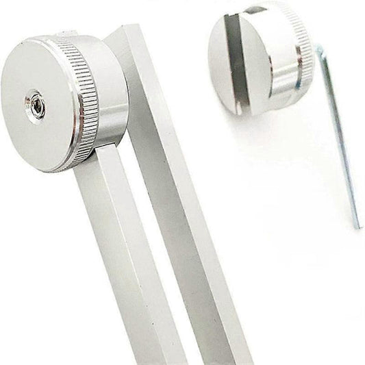 128 Hz Tuning Fork with Weight, Bio-Acoustic Tuning Fork Compatible with Therapy, 128 Hz Acoustic Sliding Tuning Fork