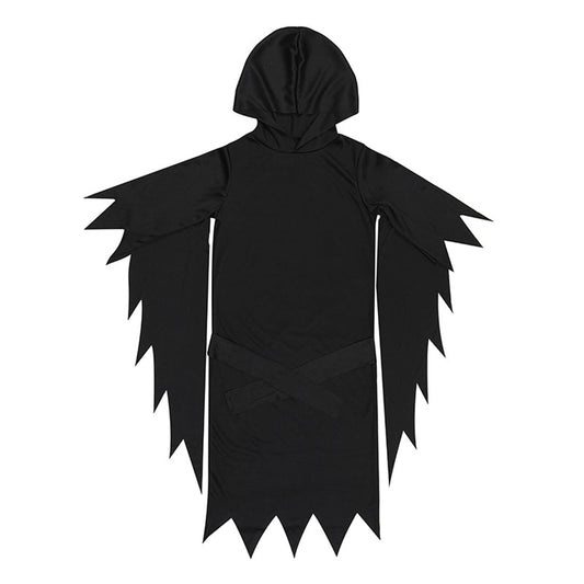 Scream Ghostface Black Halloween Scary Costume, Men, Adult Size Halloween Masquerade Costume S