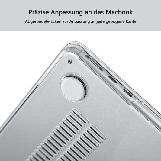 Case Compatible with NEW MacBook Air 13.6 inch M2 A2681, 2022 Release, Ultra-thin Smooth Hard Shell Protective Case, Crystal Clear.