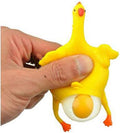 Laying Hens, creative toys, jokes, squeeze toy laying hen, ventilation chicken key chains, ventilation, stress relief, trick-yux.