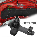 Compatible with Nissan Qashqai j11 NV200 Bonnet Rod Support Holder Clip Clamp Bracket.
