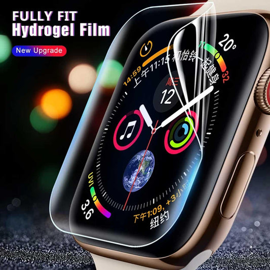 3-pack Screen Protector for Apple Watch 1/2/3 42mm - Full Coverage Transparent.